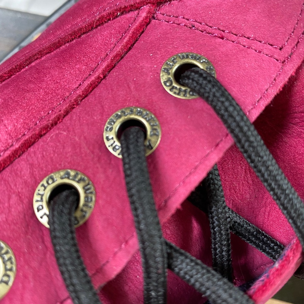 Dr. Marten Buzz 5i Milled Nubuck 90s Chunky Platform Shoes Women 9 Pink NWT - Picture 8 of 10